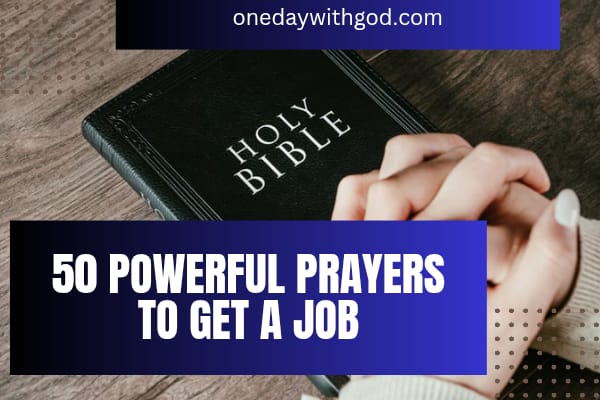 Prayers to Get a Job