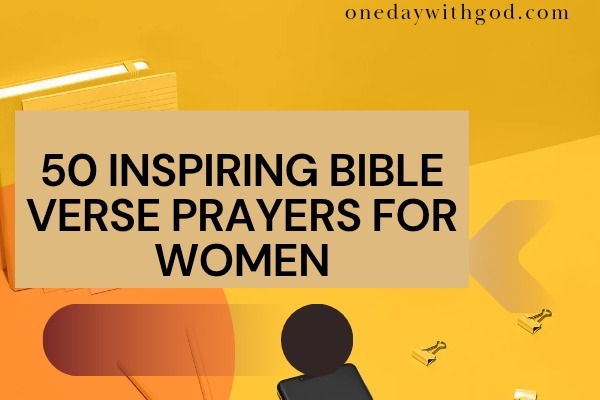 Verse Prayers for Women